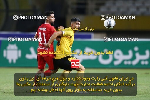 2074069, Iran pro league, 2023-2024، Persian Gulf Cup، Week 1، First Leg، 2023/08/10، Isfahan، Naghsh-e Jahan Stadium، Sepahan 3 - ۱ Tractor Sazi