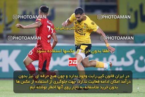 2074081, Iran pro league, 2023-2024، Persian Gulf Cup، Week 1، First Leg، 2023/08/10، Isfahan، Naghsh-e Jahan Stadium، Sepahan 3 - ۱ Tractor Sazi