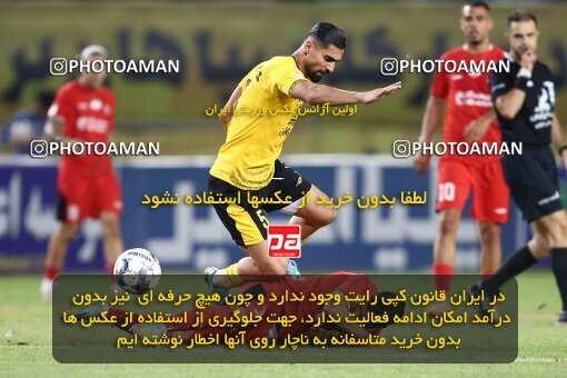 2074100, Iran pro league, 2023-2024، Persian Gulf Cup، Week 1، First Leg، 2023/08/10، Isfahan، Naghsh-e Jahan Stadium، Sepahan 3 - ۱ Tractor Sazi