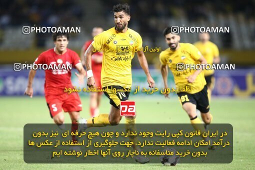 2074122, Iran pro league, 2023-2024، Persian Gulf Cup، Week 1، First Leg، 2023/08/10، Isfahan، Naghsh-e Jahan Stadium، Sepahan 3 - ۱ Tractor Sazi