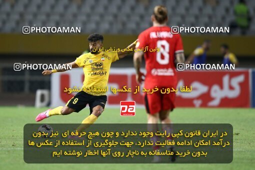 2074134, Iran pro league, 2023-2024، Persian Gulf Cup، Week 1، First Leg، 2023/08/10، Isfahan، Naghsh-e Jahan Stadium، Sepahan 3 - ۱ Tractor Sazi