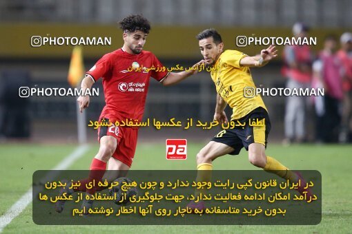 2074210, Iran pro league, 2023-2024، Persian Gulf Cup، Week 1، First Leg، 2023/08/10، Isfahan، Naghsh-e Jahan Stadium، Sepahan 3 - ۱ Tractor Sazi