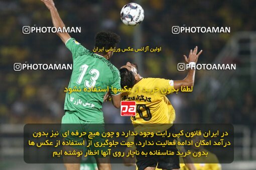 2076727, Iran pro league, 2023-2024، Persian Gulf Cup، Week 2، First Leg، 2023/08/16، Isfahan,Fooladshahr، Foolad Shahr Stadium، Zob Ahan Esfahan 0 - 2 Sepahan