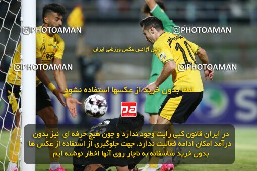 2077130, Iran pro league, 2023-2024، Persian Gulf Cup، Week 2، First Leg، 2023/08/16، Isfahan,Fooladshahr، Foolad Shahr Stadium، Zob Ahan Esfahan 0 - 2 Sepahan