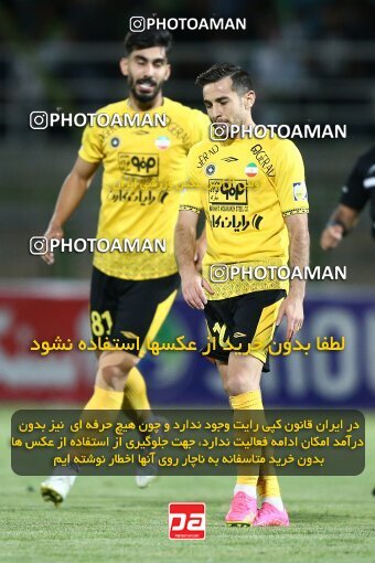 2077219, Iran pro league, 2023-2024، Persian Gulf Cup، Week 2، First Leg، 2023/08/16، Isfahan,Fooladshahr، Foolad Shahr Stadium، Zob Ahan Esfahan 0 - 2 Sepahan