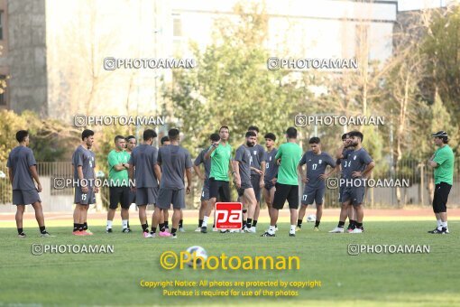 2087592, Tehran, Iran, Iran U-21 National Football Team Training Session on 2023/09/01 at Naft Tehransar Stadium
