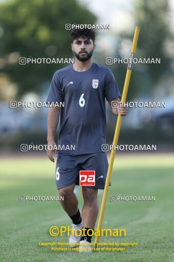 2087729, Tehran, Iran, Iran U-21 National Football Team Training Session on 2023/09/01 at Naft Tehransar Stadium