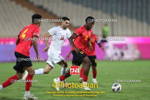 2101532, Tehran, Iran, Friendly logistics match، Iran 4 - 0 Angola on 2023/09/12 at Azadi Stadium