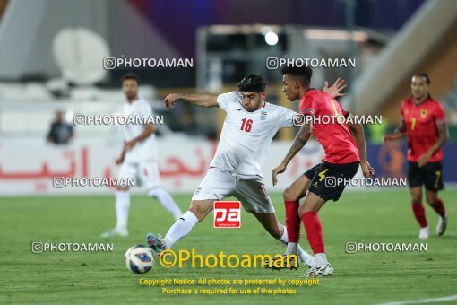 2100720, Tehran, Iran, Friendly logistics match، Iran 4 - 0 Angola on 2023/09/12 at Azadi Stadium