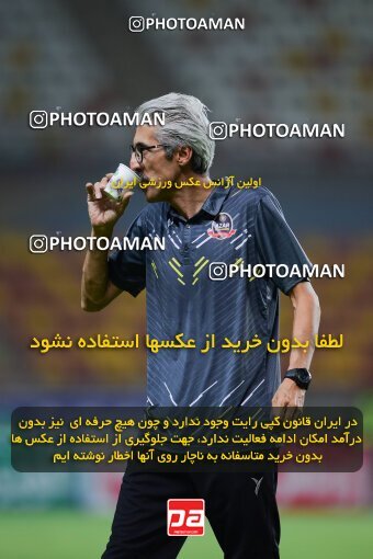 2126828, Iran pro league, 2023-2024، Persian Gulf Cup، Week 8، First Leg، 2023/10/27، Ahvaz، Foolad Arena، Foulad Khouzestan 0 - ۱ شمس آذر قزوین
