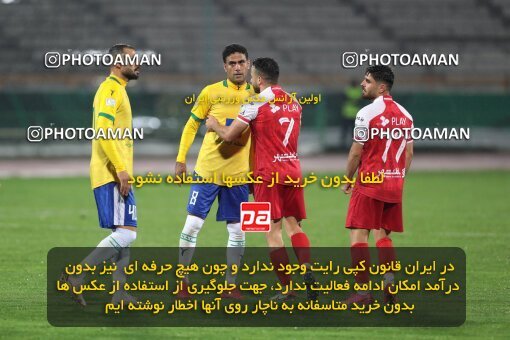 2135323, Iran pro league, 2023-2024، Persian Gulf Cup، Week 9، First Leg، 2023/11/02، Tehran، Azadi Stadium، Persepolis 2 - 2 Sanat Naft Abadan