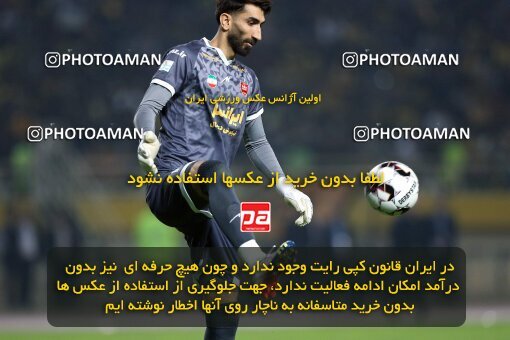 2138796, Iran pro league, 2023-2024، Persian Gulf Cup، Week 10، First Leg، 2023/11/12، Isfahan، Naghsh-e Jahan Stadium، Sepahan 1 - 0 Persepolis