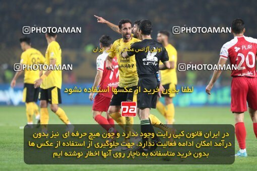 2141430, Iran pro league, 2023-2024، Persian Gulf Cup، Week 10، First Leg، 2023/11/12، Isfahan، Naghsh-e Jahan Stadium، Sepahan 1 - 0 Persepolis