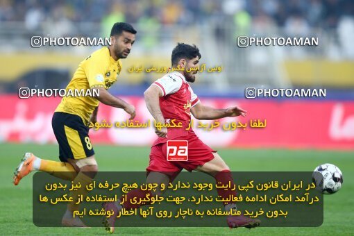 2142102, Iran pro league, 2023-2024، Persian Gulf Cup، Week 10، First Leg، 2023/11/12، Isfahan، Naghsh-e Jahan Stadium، Sepahan 1 - 0 Persepolis