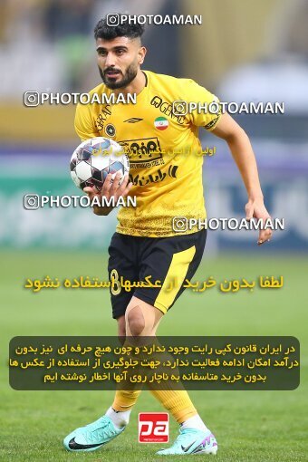 2142163, Iran pro league, 2023-2024، Persian Gulf Cup، Week 10، First Leg، 2023/11/12، Isfahan، Naghsh-e Jahan Stadium، Sepahan 1 - 0 Persepolis