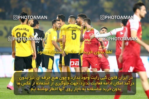 2142280, Iran pro league, 2023-2024، Persian Gulf Cup، Week 10، First Leg، 2023/11/12، Isfahan، Naghsh-e Jahan Stadium، Sepahan 1 - 0 Persepolis