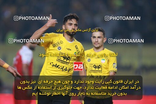 2139149, Iran pro league, 2023-2024، Persian Gulf Cup، Week 10، First Leg، 2023/11/12، Isfahan، Naghsh-e Jahan Stadium، Sepahan 1 - 0 Persepolis