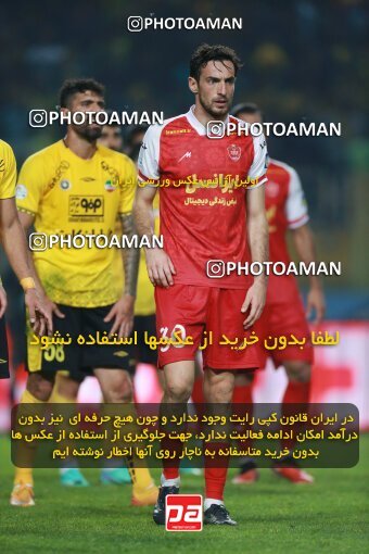 2139214, Iran pro league, 2023-2024، Persian Gulf Cup، Week 10، First Leg، 2023/11/12، Isfahan، Naghsh-e Jahan Stadium، Sepahan 1 - 0 Persepolis