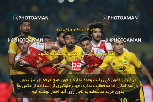 2139228, Iran pro league, 2023-2024، Persian Gulf Cup، Week 10، First Leg، 2023/11/12، Isfahan، Naghsh-e Jahan Stadium، Sepahan 1 - 0 Persepolis
