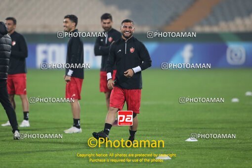2155004, Tehran, Iran, AFC Champions League 2023, Persepolis Football Team official training session on 2023/12/04 at Azadi Stadium