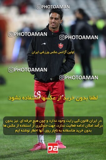 2175622, Iran pro league, 2023-2024، Persian Gulf Cup، Week 14، First Leg، 2023/12/24، Tehran، Azadi Stadium، Persepolis 2 - ۱ شمس آذر قزوین