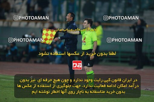 2186327, Iran pro league, 2023-2024، Persian Gulf Cup، Week 15، First Leg، 2023/12/30، Tehran، Azadi Stadium، Esteghlal 2 - ۱ Paykan