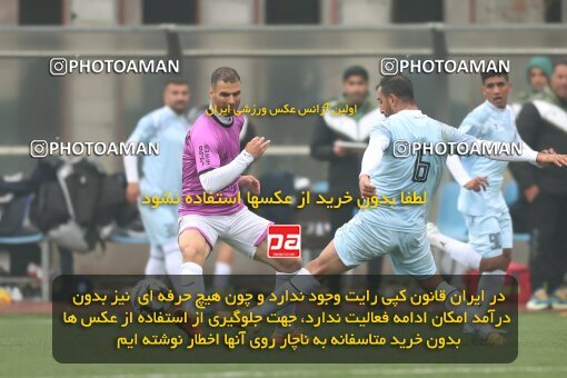 2224307, Tehran, Iran, Friendly logistics match، Havadar S.C. 1 - 1 Shahr Raz on 2024/01/27 at Iran National Football Center