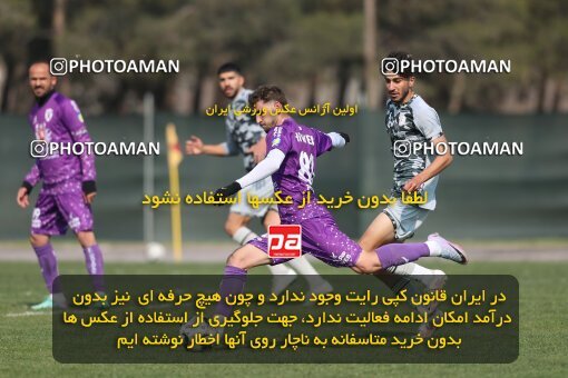 2220476, Tehran, Iran, Friendly logistics match، Havadar S.C. 6 - 4 Nirou Zamini Tehran on 2024/02/29 at زمین شماره 2 ورزشگاه آزادی