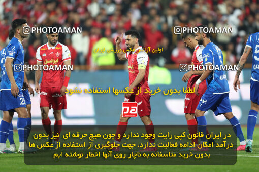 2249643, Iran pro league, 2023-2024، Persian Gulf Cup، Week 20، Second Leg، 2024/03/13، Tehran، Azadi Stadium، Esteghlal 0 - 0 Persepolis