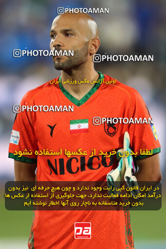 2236162, Iran pro league, 2023-2024، Persian Gulf Cup، Week 22، Second Leg، 2024/04/06، Tehran، Azadi Stadium، Esteghlal 2 - 2 Mes Rafsanjan