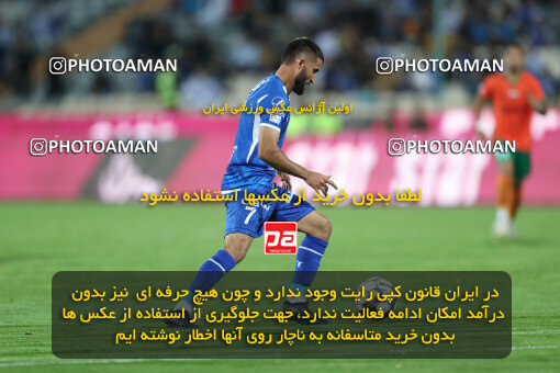 2236307, Iran pro league, 2023-2024، Persian Gulf Cup، Week 22، Second Leg، 2024/04/06، Tehran، Azadi Stadium، Esteghlal 2 - 2 Mes Rafsanjan
