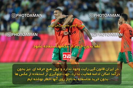 2236347, Iran pro league, 2023-2024، Persian Gulf Cup، Week 22، Second Leg، 2024/04/06، Tehran، Azadi Stadium، Esteghlal 2 - 2 Mes Rafsanjan