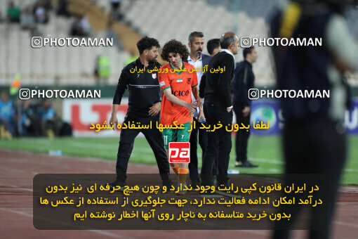 2236407, Iran pro league, 2023-2024، Persian Gulf Cup، Week 22، Second Leg، 2024/04/06، Tehran، Azadi Stadium، Esteghlal 2 - 2 Mes Rafsanjan