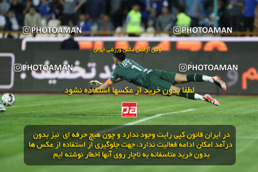 2236408, Iran pro league, 2023-2024، Persian Gulf Cup، Week 22، Second Leg، 2024/04/06، Tehran، Azadi Stadium، Esteghlal 2 - 2 Mes Rafsanjan