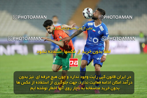 2236409, Iran pro league, 2023-2024، Persian Gulf Cup، Week 22، Second Leg، 2024/04/06، Tehran، Azadi Stadium، Esteghlal 2 - 2 Mes Rafsanjan