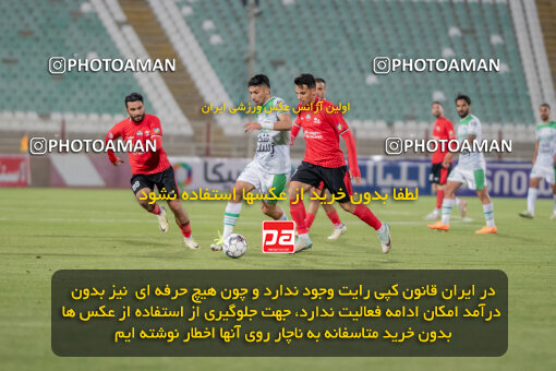 2241584, Iran pro league, 2023-2024، Persian Gulf Cup، Week 22، Second Leg، 2024/04/08، Tabriz، Yadegar-e Emam Stadium، Tractor Sazi 1 - ۱ Aluminium Arak