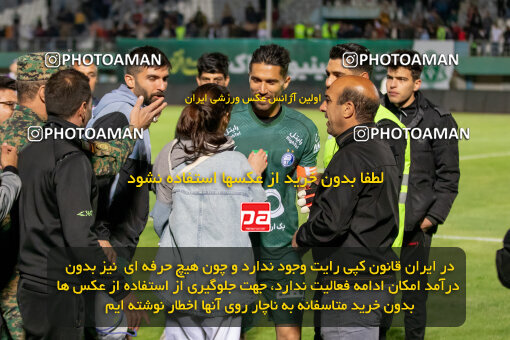 2242350, Iran pro league, 2023-2024، Persian Gulf Cup، Week 23، Second Leg، 2024/04/12، Arak، Arak Imam Khomeini Stadium، Aluminium Arak 0 - ۱ Esteghlal