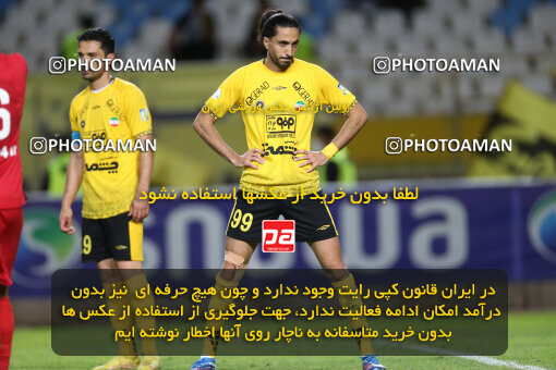 2246465, Iran pro league, 2023-2024، Persian Gulf Cup، Week 23، Second Leg، 2024/04/12، Isfahan، Naghsh-e Jahan Stadium، Sepahan 0 - 0 Nassaji Qaemshahr