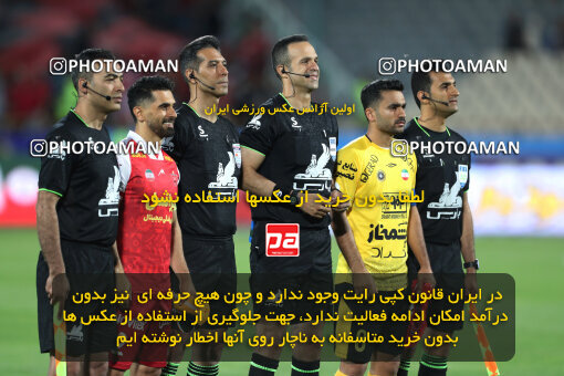 2257666, Tehran, Iran, 23rd period Iran pro league, 2023-2024، Persian Gulf Cup، Week 25، Second Leg، 2024/05/01، Azadi Stadium، Persepolis 0 - 0 Sepahan