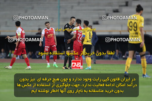 2257729, Tehran, Iran, 23rd period Iran pro league, 2023-2024، Persian Gulf Cup، Week 25، Second Leg، 2024/05/01، Azadi Stadium، Persepolis 0 - 0 Sepahan