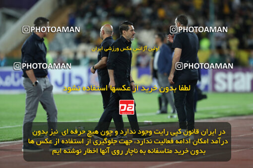 2257786, Tehran, Iran, 23rd period Iran pro league, 2023-2024، Persian Gulf Cup، Week 25، Second Leg، 2024/05/01، Azadi Stadium، Persepolis 0 - 0 Sepahan