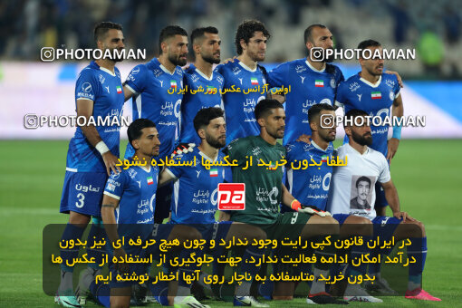 2271025, Tehran, Iran, Iran pro league, 2023-2024، Persian Gulf Cup، Week 26، Second Leg، Esteghlal 2 v 1 Zob Ahan Esfahan on 2024/05/06 at Azadi Stadium