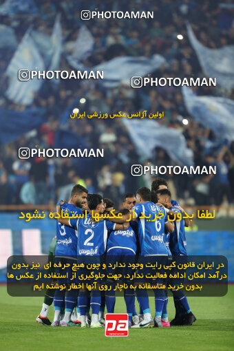 2271027, Tehran, Iran, Iran pro league, 2023-2024، Persian Gulf Cup، Week 26، Second Leg، Esteghlal 2 v 1 Zob Ahan Esfahan on 2024/05/06 at Azadi Stadium