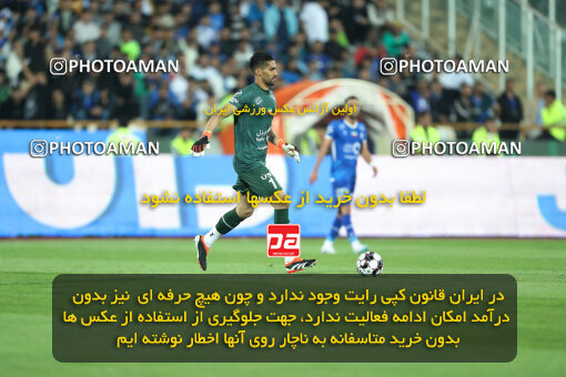 2271099, Tehran, Iran, Iran pro league, 2023-2024، Persian Gulf Cup، Week 26، Second Leg، Esteghlal 2 v 1 Zob Ahan Esfahan on 2024/05/06 at Azadi Stadium