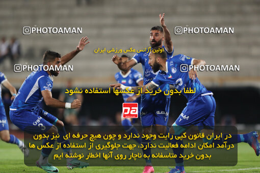 2271118, Tehran, Iran, Iran pro league, 2023-2024، Persian Gulf Cup، Week 26، Second Leg، Esteghlal 2 v 1 Zob Ahan Esfahan on 2024/05/06 at Azadi Stadium