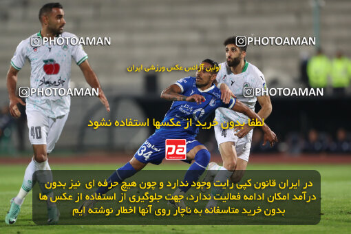 2271145, Tehran, Iran, Iran pro league, 2023-2024، Persian Gulf Cup، Week 26، Second Leg، Esteghlal 2 v 1 Zob Ahan Esfahan on 2024/05/06 at Azadi Stadium