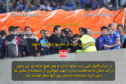 2271229, Tehran, Iran, Iran pro league, 2023-2024، Persian Gulf Cup، Week 26، Second Leg، Esteghlal 2 v 1 Zob Ahan Esfahan on 2024/05/06 at Azadi Stadium